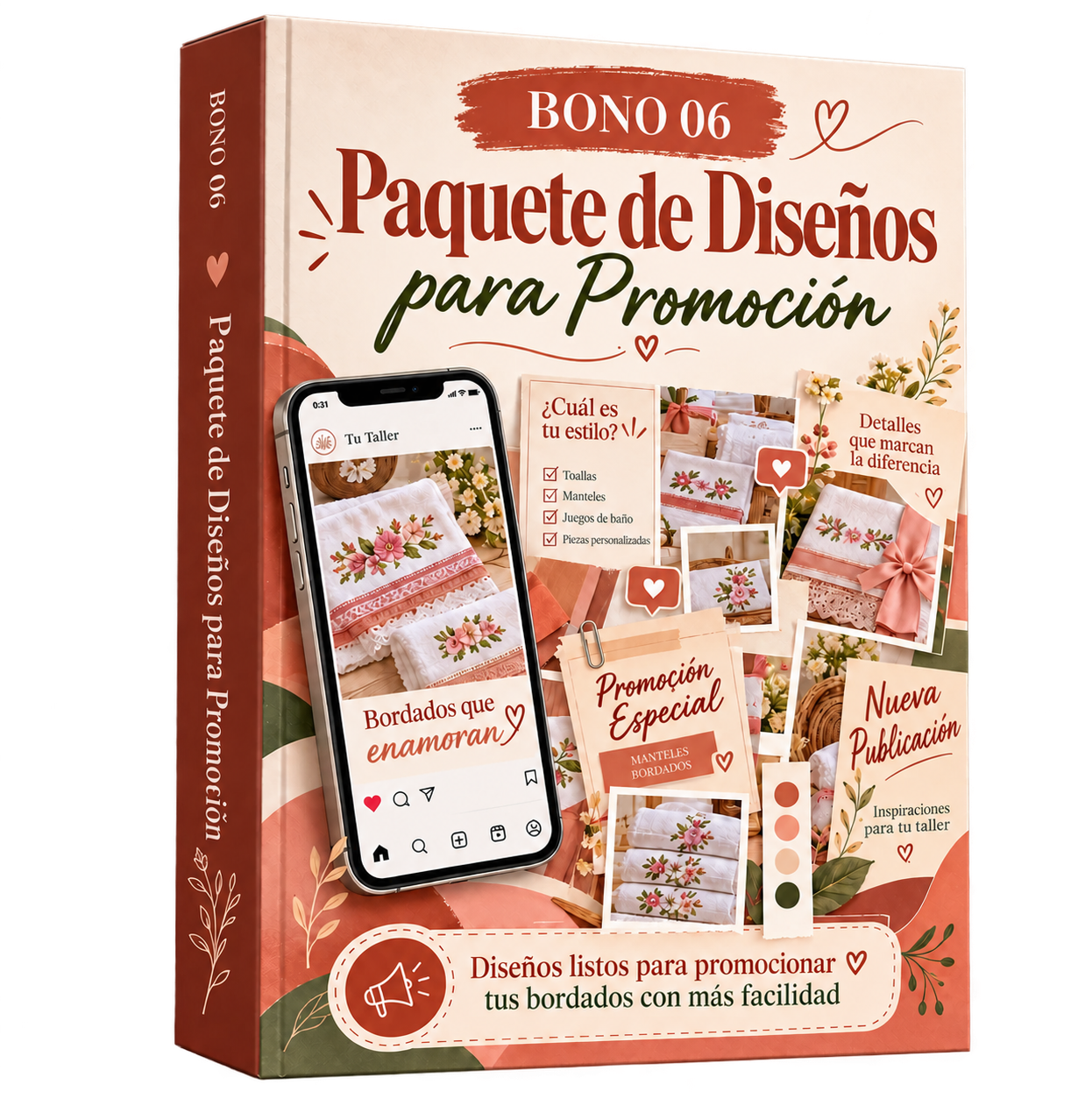 Portada del bono 06: Paquete de Diseños para Promoción