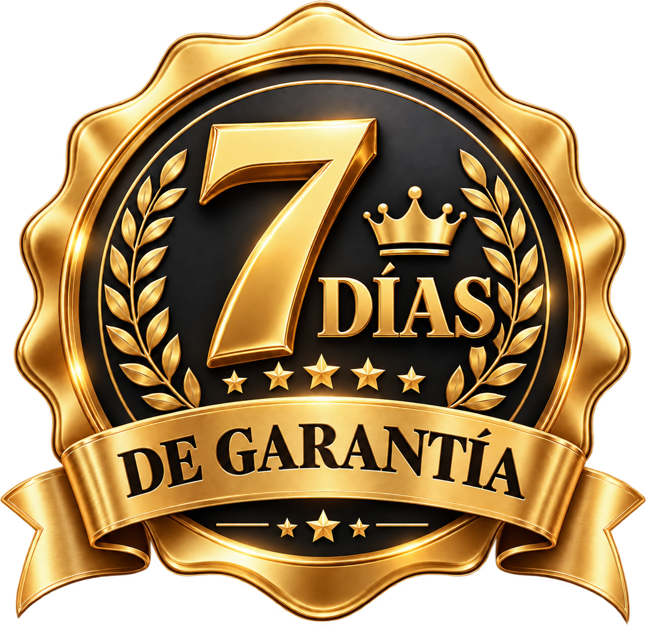 Sello de garantía de 7 días